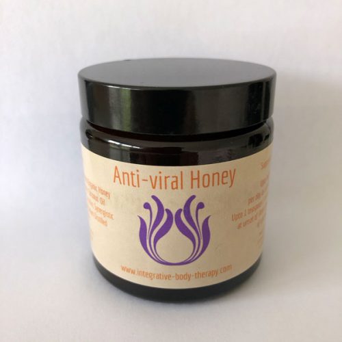 antiviral honey jar